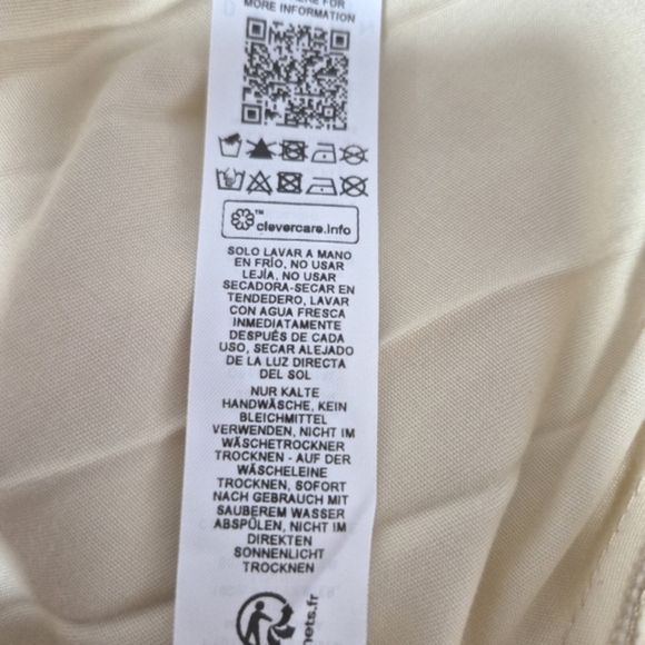 ASOS Pleated Mini Dress With Hook And Eye Bodice Colour Stone Size 6 - Picture 6 of 9